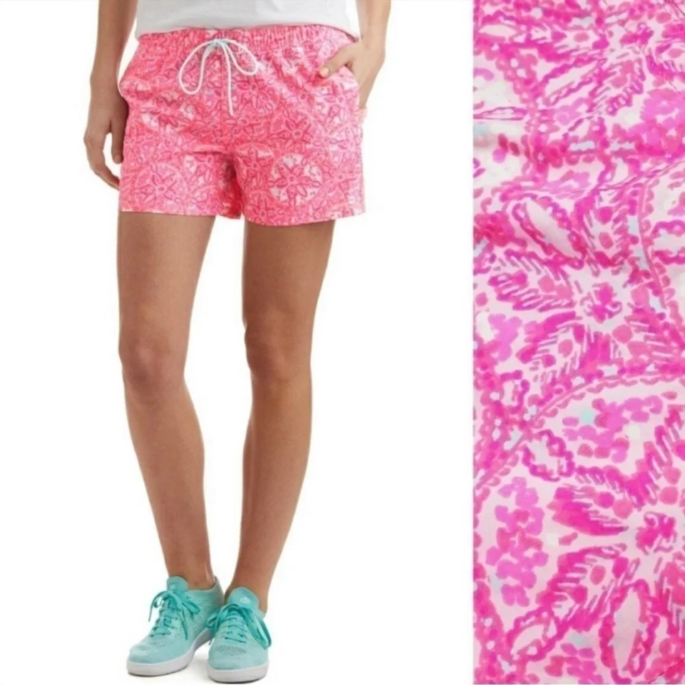 Vineyard Vines Performance Printed Shorts Hot Pink